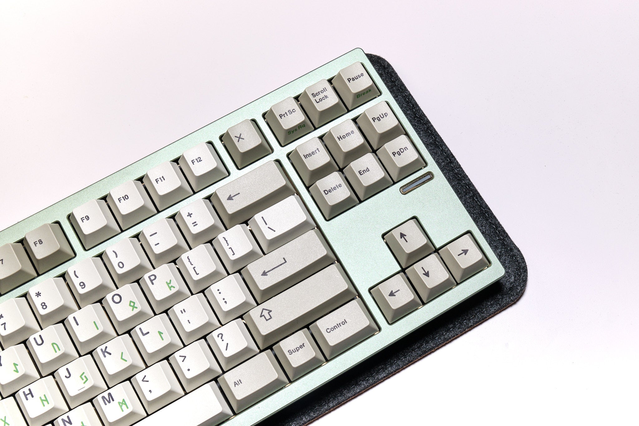 QQ Keyboard Mat (Cork and Felt)